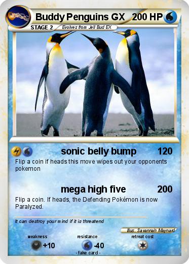 Pokemon Buddy Penguins GX