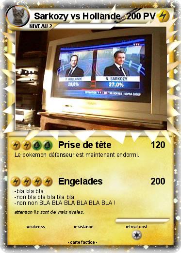Pokemon Sarkozy vs Hollande