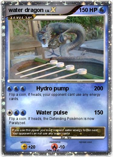Pokemon water dragon