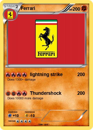 Pokemon Ferrari