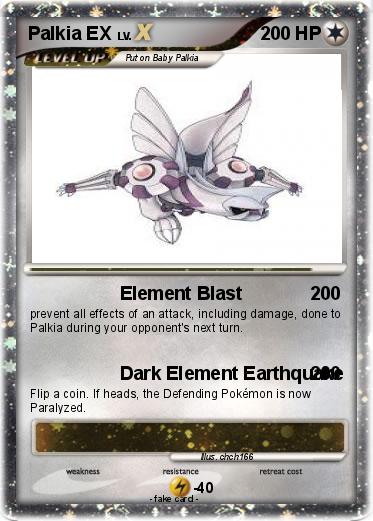 Pokemon Palkia EX
