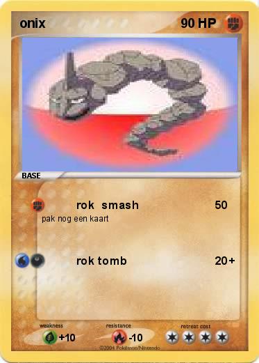 Pokemon onix