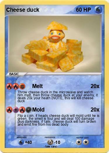 Pokemon Cheese duck