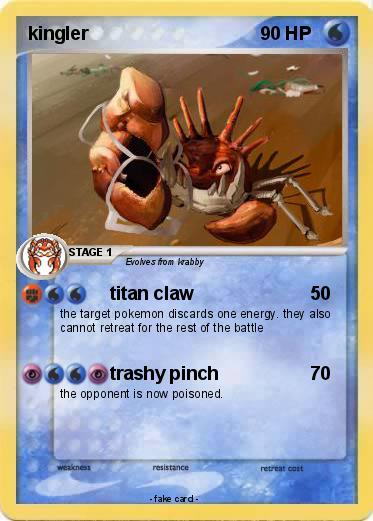 Pokemon kingler