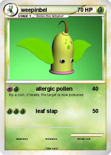 Pokemon weepinbel