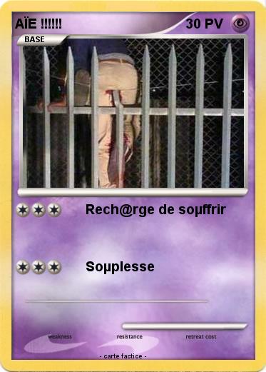 Pokemon AÏE !!!!!!