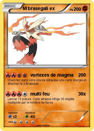 Pokemon M brasegali ex