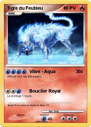 Pokemon Tigre du Feubleu