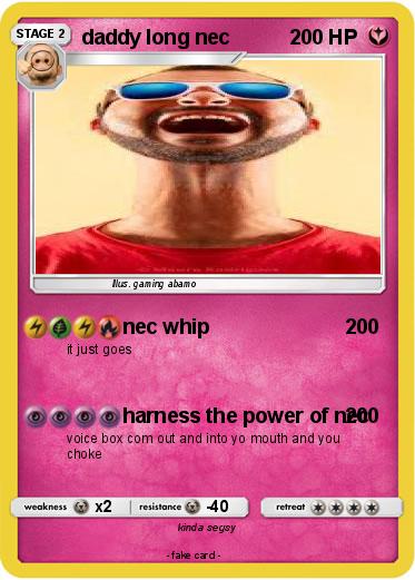 Pokemon daddy long nec