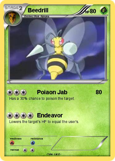Pokemon Beedrill