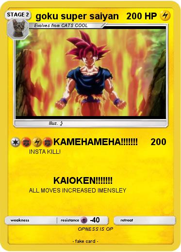 Pokemon goku super saiyan