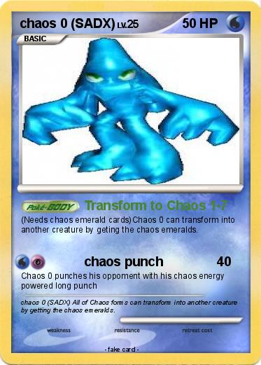 Pokemon chaos 0 (SADX)