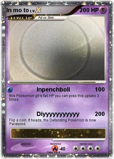Pokemon In mo to