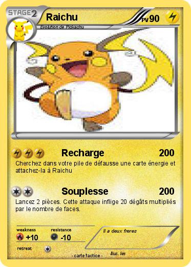 Pokemon Raichu