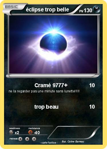 Pokemon éclipse trop belle