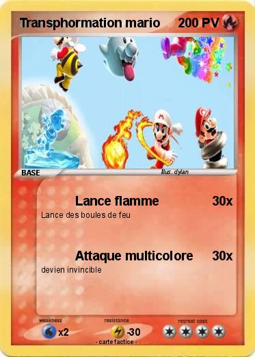 Pokemon Transphormation mario