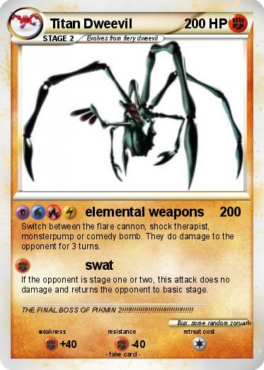 Pokemon Titan Dweevil