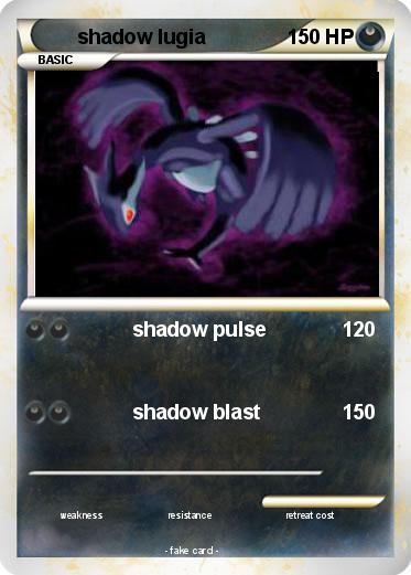 Pokemon shadow lugia