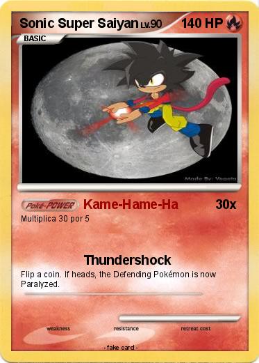 Pokemon Sonic Super Saiyan