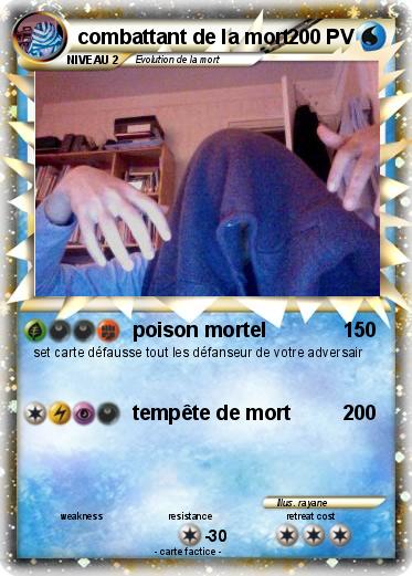 Pokemon combattant de la mort