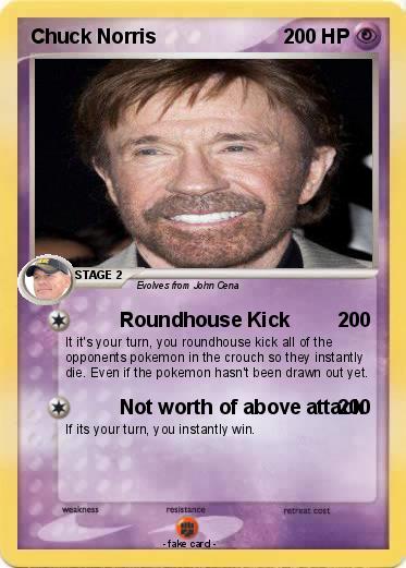 Pokemon Chuck Norris
