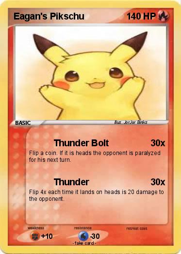 Pokemon Eagan's Pikschu