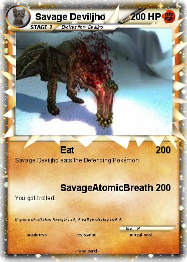 Pokemon Savage Deviljho
