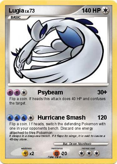 Pokemon Lugia