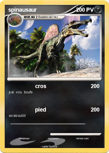 Pokemon spinausaur