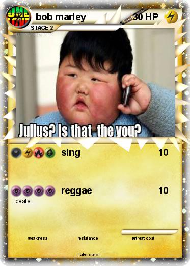Pokemon bob marley