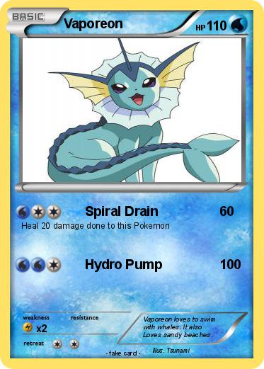 Pokemon Vaporeon
