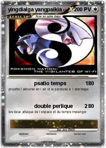 Pokemon yingdialga yangpalkia