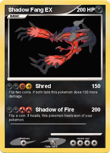 Pokemon Shadow Fang EX