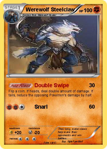 Pokemon Werewolf Steelclaw