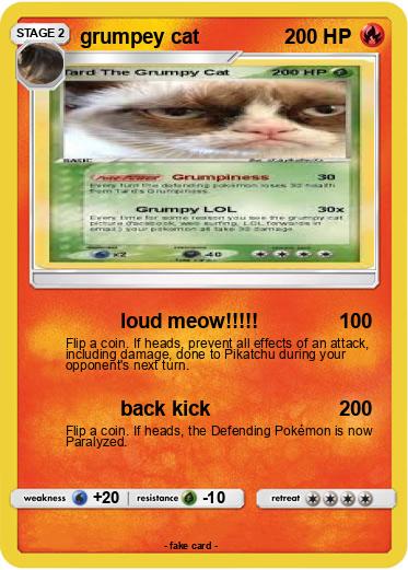 Pokemon grumpey cat