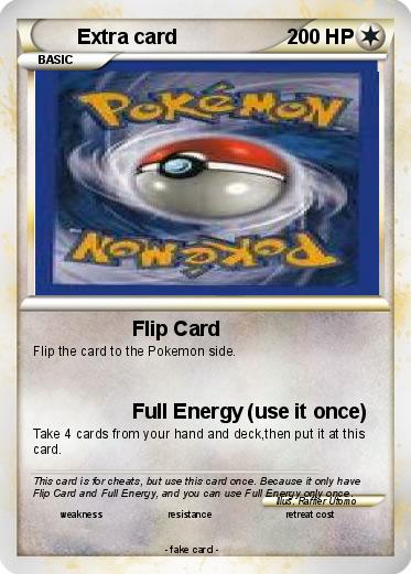 Pokemon Extra card