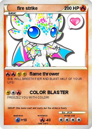 Pokemon fire strike