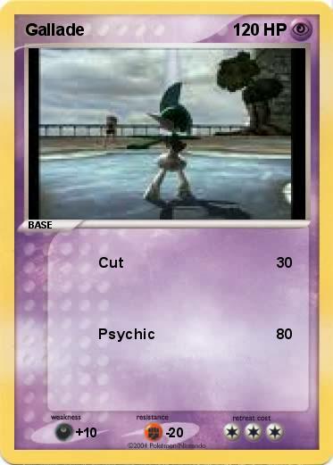 Pokemon Gallade 