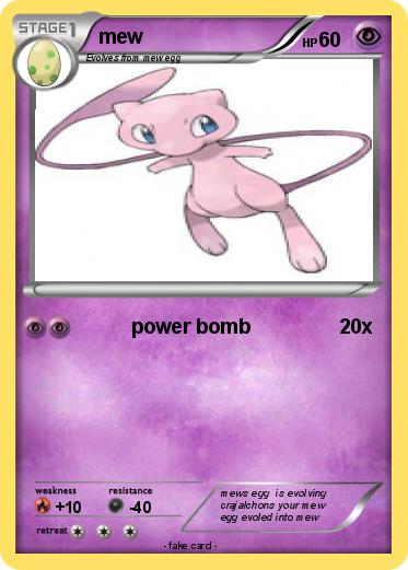 Pokemon mew
