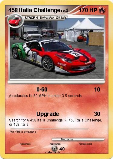 Pokemon 458 Italia Challenge