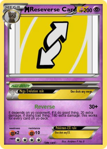 Pokemon Reseverse Card