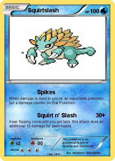 Pokemon Squirtslash
