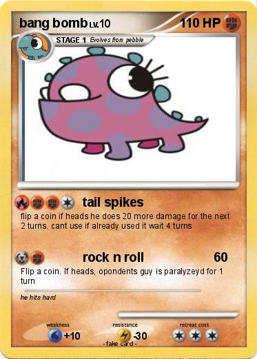 Pokemon bang bomb
