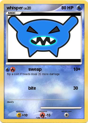 Pokemon whisper