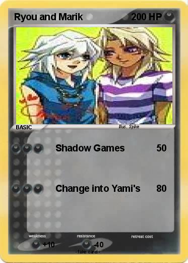 Pokemon Ryou and Marik