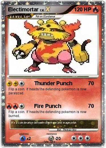 Pokemon Electimortar