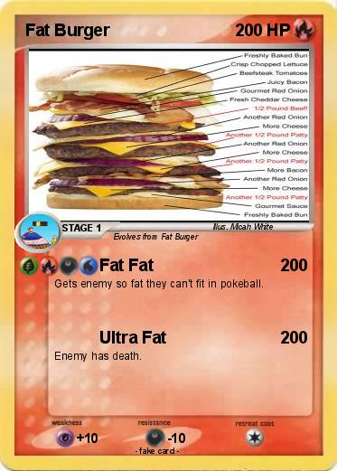 Pokemon Fat Burger