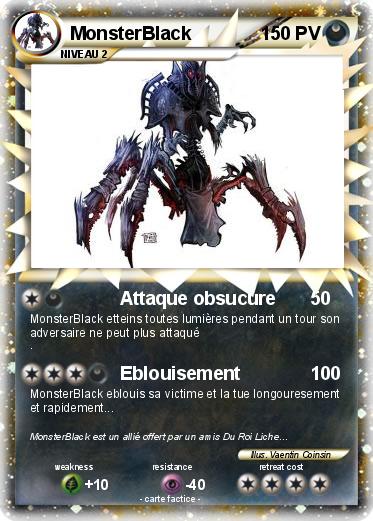 Pokemon MonsterBlack