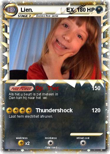 Pokemon Lien.                      EX