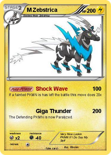 Pokemon M Zebstrica
